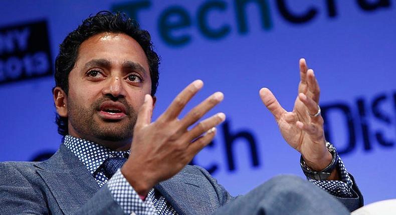 Chamath Palihapitiya.Brian Ach/Getty Images for TechCrunch