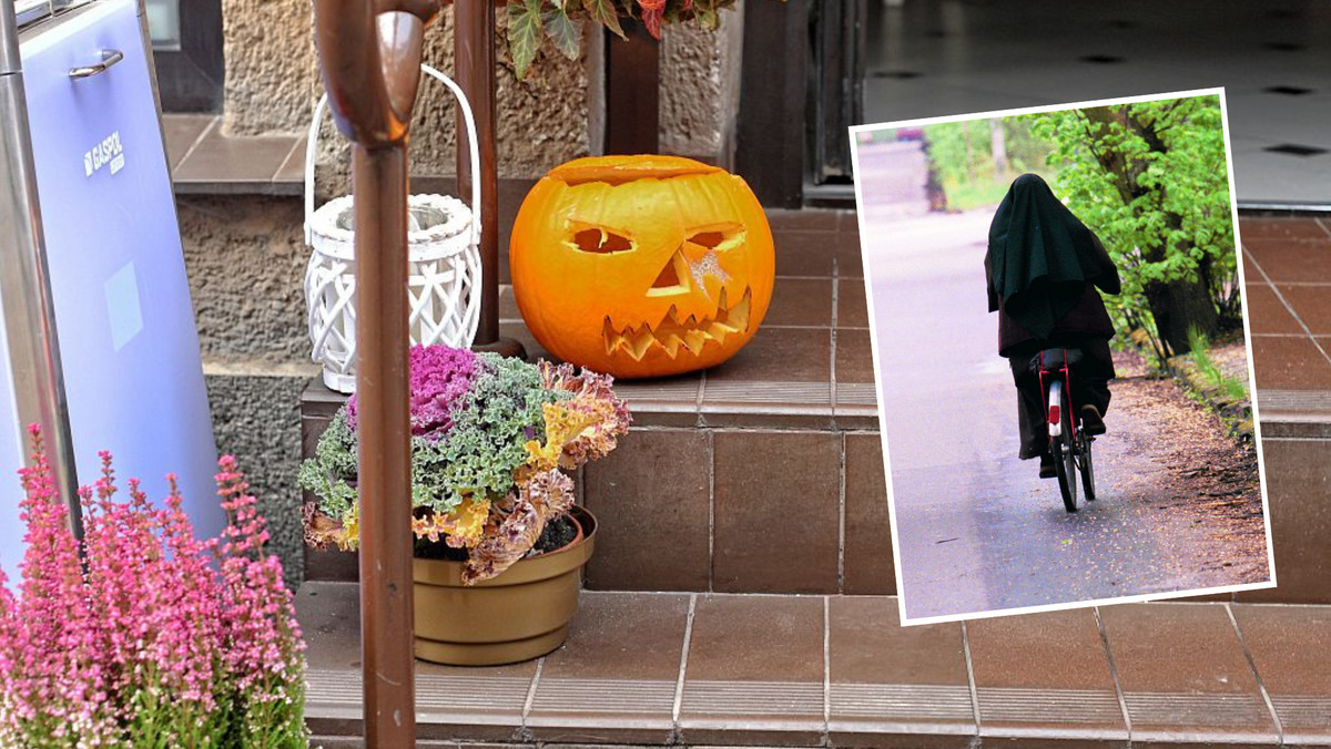 Zakonnica jeździła rowerem w Halloween. Straszyła dzieci piekłem