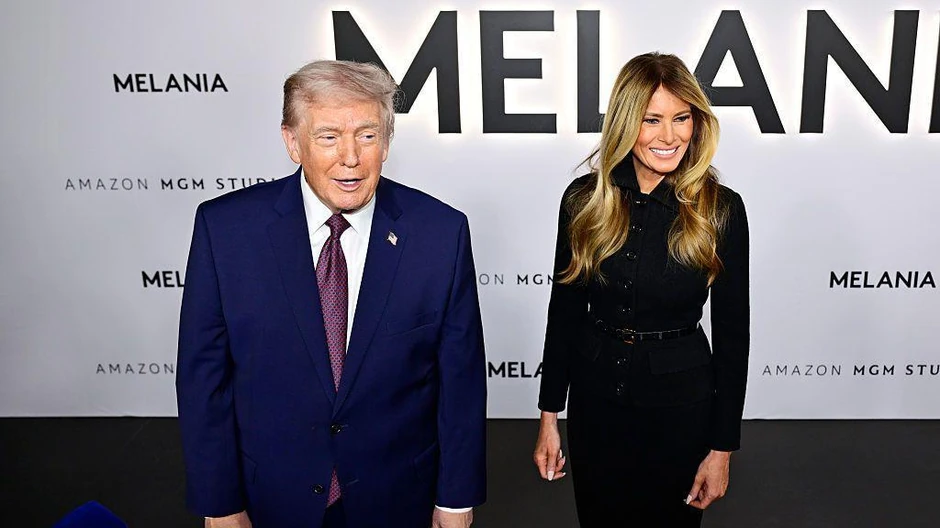 Donald i Melanija Tramp na premijeri filma u Kenedi centru | Foto: Getty Images