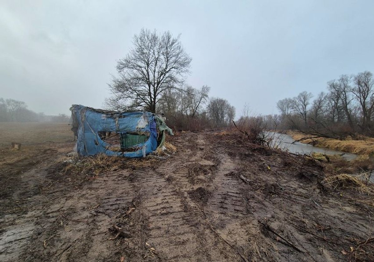 Budowa zabezpieczenia granicy państwowej z Białorusią na odcinku rzeki Bug w Nadbużańskim Oddziale Straży Granicznej