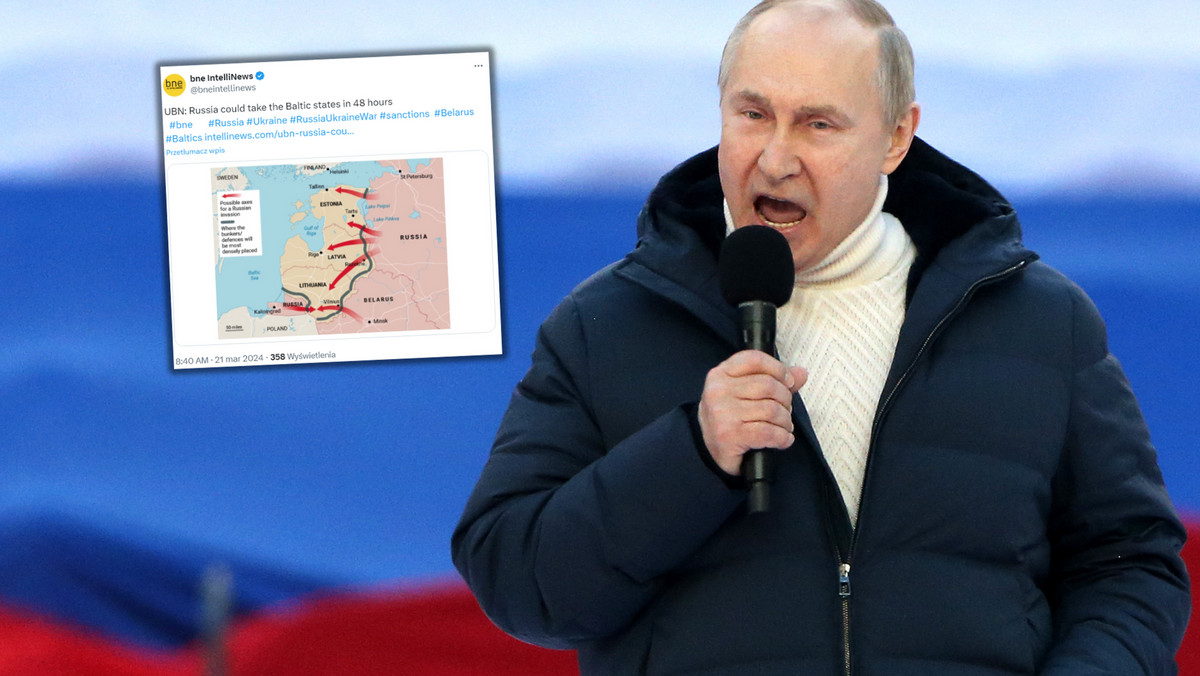 Rosja może zająć kraje bałtyckie w 48 godz.? Budują 600 bunkrów przy granicy