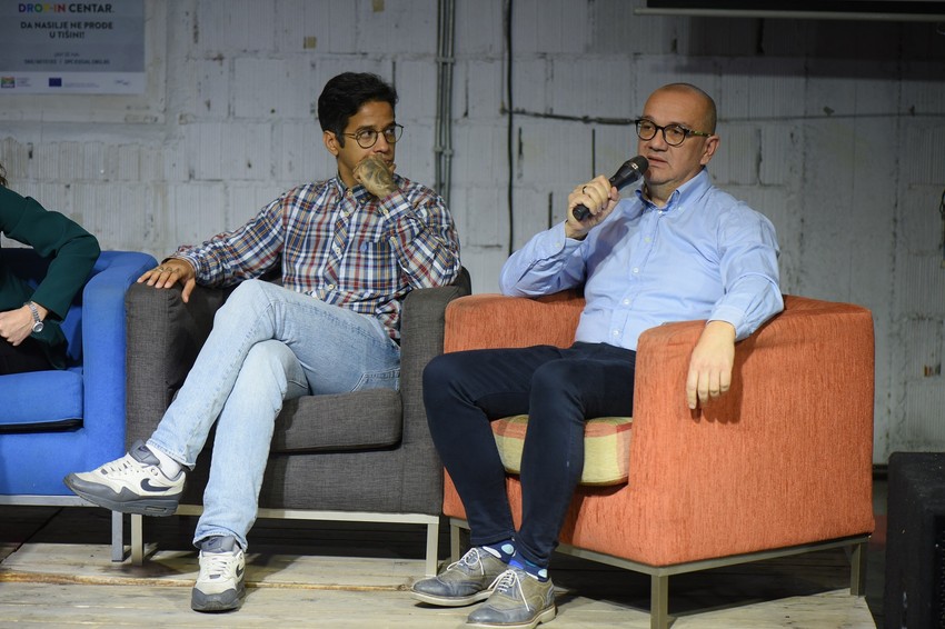 Galeb Nikačević i Radomir Milovanović