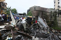 epa06847077 - INDIA ACCIDENT (Plane crashed at Ghatkopar, Mumbai)
