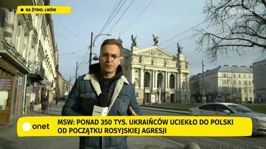 Reporter Onetu we Lwowie: wszyscy patrzą na granicę z Białorusią