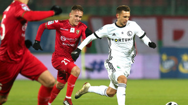 LOTTO Ekstraklasa: fajerwerki w Sosnowcu, Legia Warszawa wyszarpała zwycięstwo