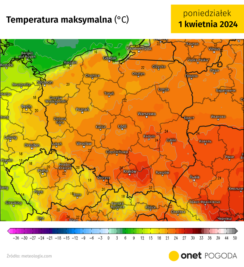 Zapowiada się kolejny bardzo ciepły dzień