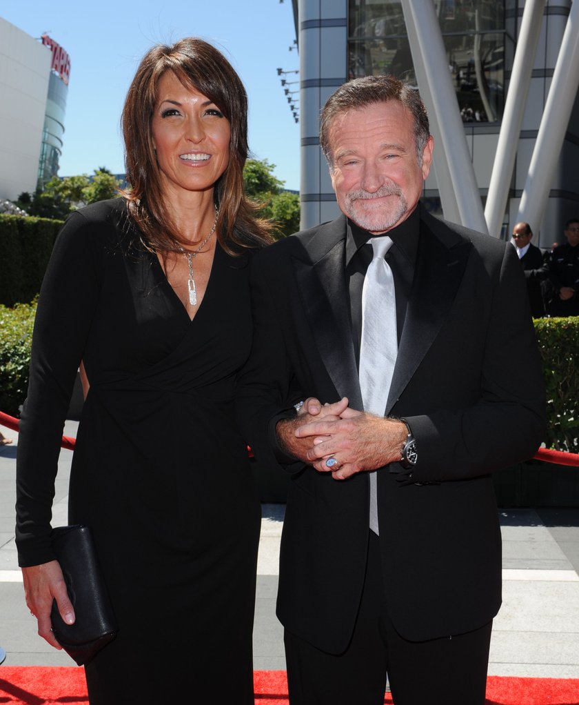 Susan Schneider i Robin Williams