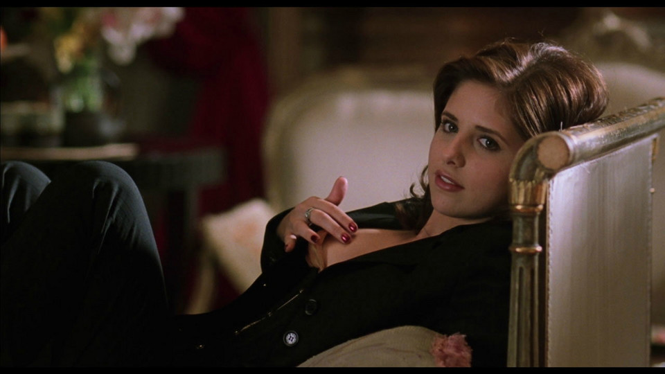 Sarah Michelle Gellar jako Kathryn Merteuil. "Szkoła uwodzenia", reż. Roger Kumble, 1999 r.