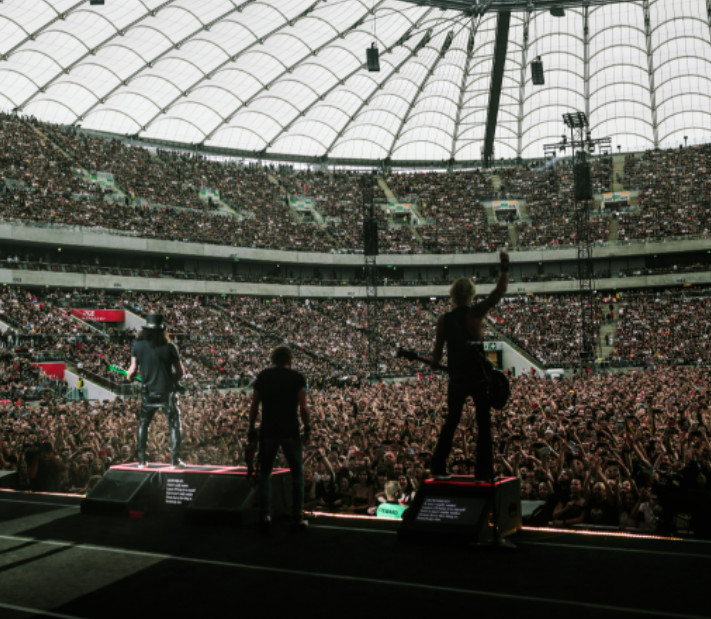 Guns N' Roses na PGE Narodowym w Warszawie.