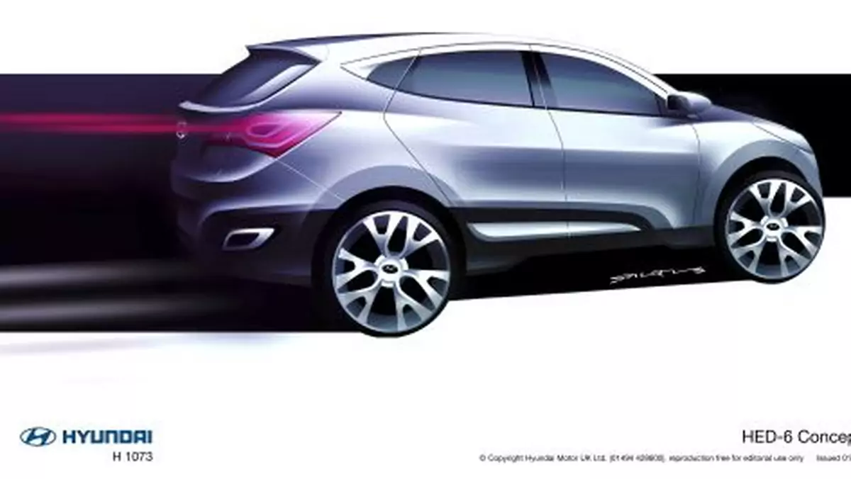 Hyundai HED-6 Concept - SUV z Korei