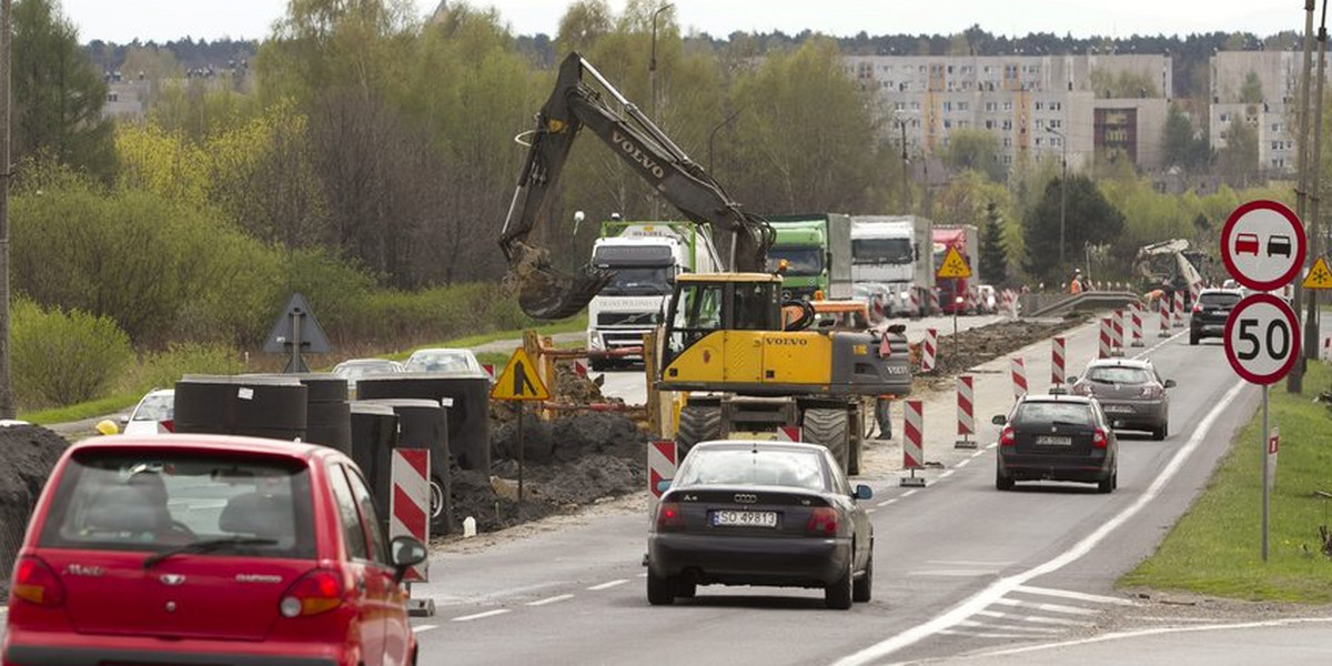 Majówka. Remonty drogowe