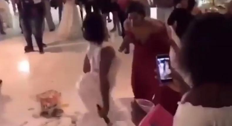 Twerking bride