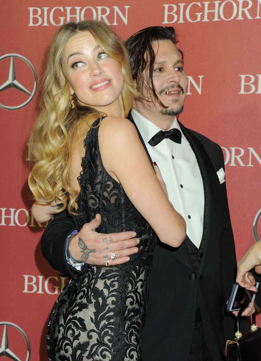 Amber Heard i Johnny Depp