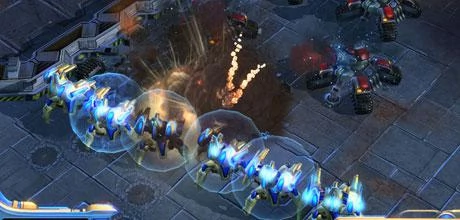 Screen z gry "StarCraft II"