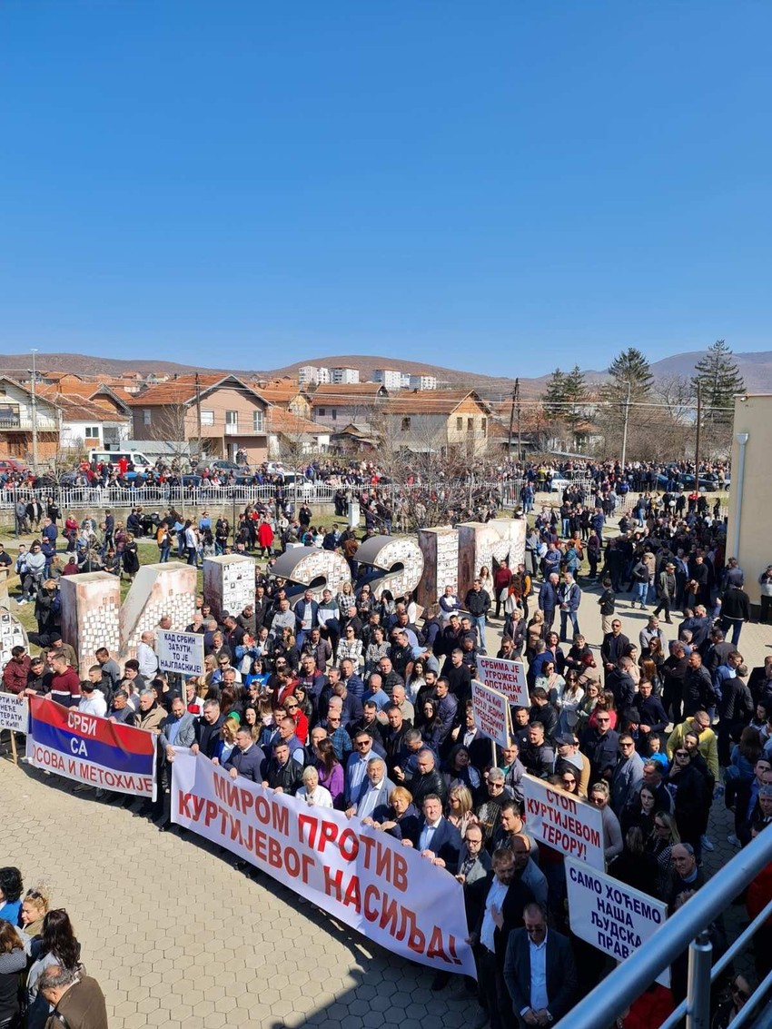 Protest u Gračanici