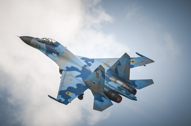 Rosyjski samolot Su-27