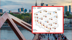 Prognoza pogody na poniedziałek, 30 czerwca. Poniżej 20 st. C w jednym rejonie Polski