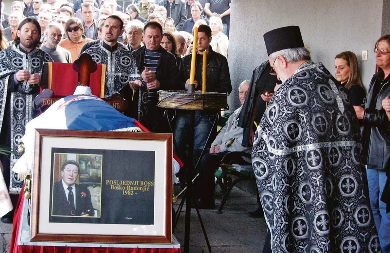 Sahrana Boška Radonjića