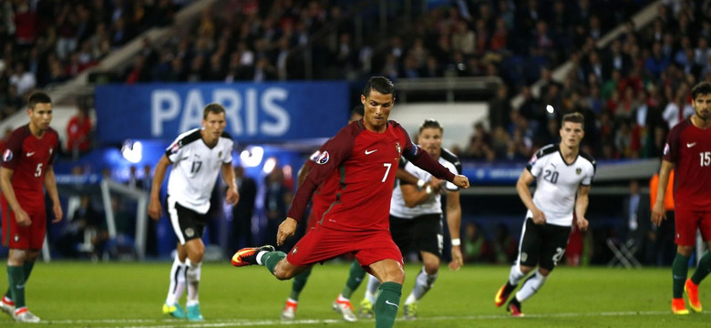Ronaldo zmarnował rzut karny. Portugalia "tylko" remisuje z Austrią [WIDEO]