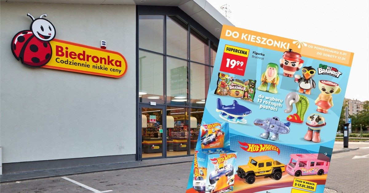 W poniedziałek będzie w Biedronce. Dopiero co ludzie się o to bili