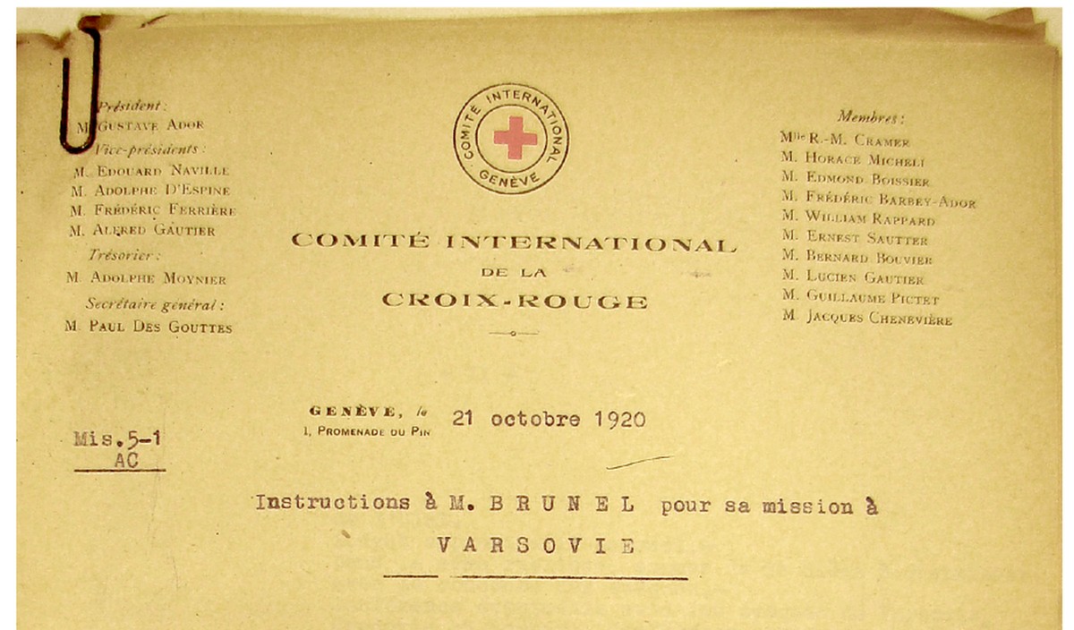 Raport Czerwonego Krzyża dotyczący sytuacji jeńców rosyjskich w Polsce