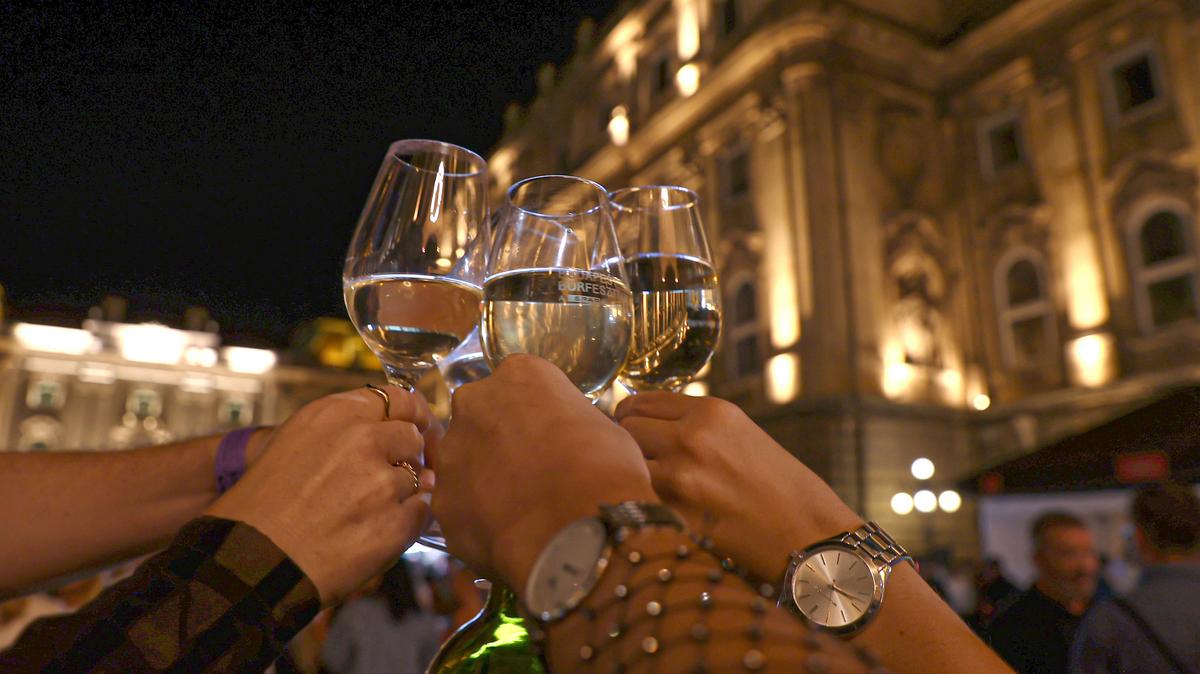 We were spoiled for choice at this year’s wine festival at Buda Castle