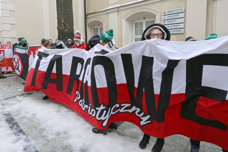 Kibice na Jasnej Górze. XI Patriotyczna Pielgrzymka kibiców na Jasną Górę