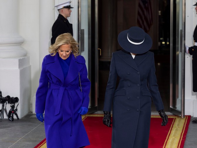 Džil Bajden i Melanija Tramp