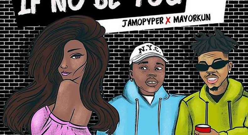 Mayorkun features on Jamopyper's new song, 'If No Be You.' (ZANKU)