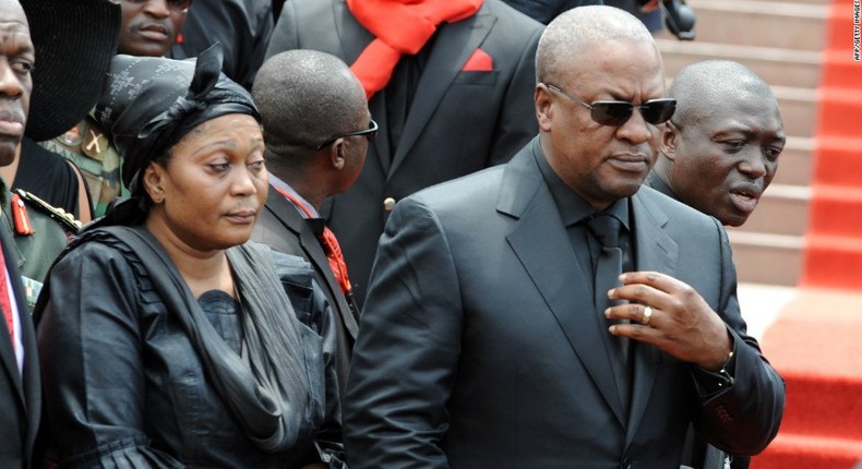 President John Mahama and Lordina Mahama