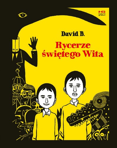 <b>Rycerze świętego Wita (Kultura Gniewu; cena: 119,90 PLN)</b><br /><br />Opasłe tomiszcze od Kultury Gniewu to najważniejsze dzieło w dorobku Davida B. „Rycerze świętego Wita” są zbiorem wspomnień autora i zapisem zmagań całej rodziny z epilepsją jego młodszego brata – zdesperowani szukają pomocy nie tylko u lekarzy, ale i znachorów czy samozwańczych guru. Poruszająca autobiograficzna historia, a także nietuzinkowe spojrzenie na świat dziecięcej wyobraźni, marzeń, nadziei i lęków. Koniecznie.
