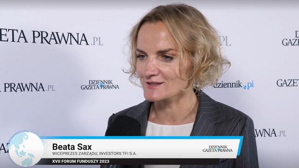 Beata Sax, wiceprezes zarządu Investors TFI SA