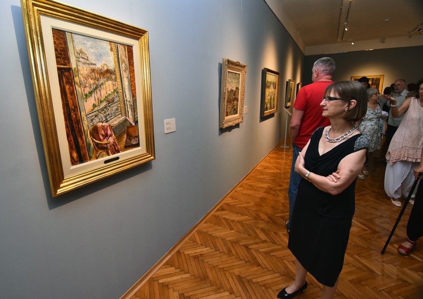 Izložba ''Odnosi francuskog i srpskog intimizma'' u Galeriji Matice srpske