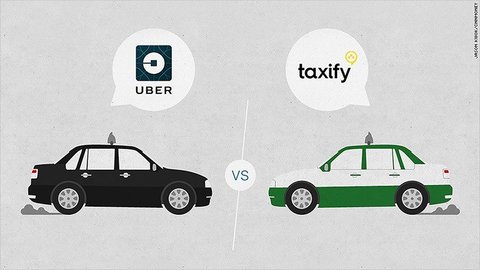 Uber and Taxfy