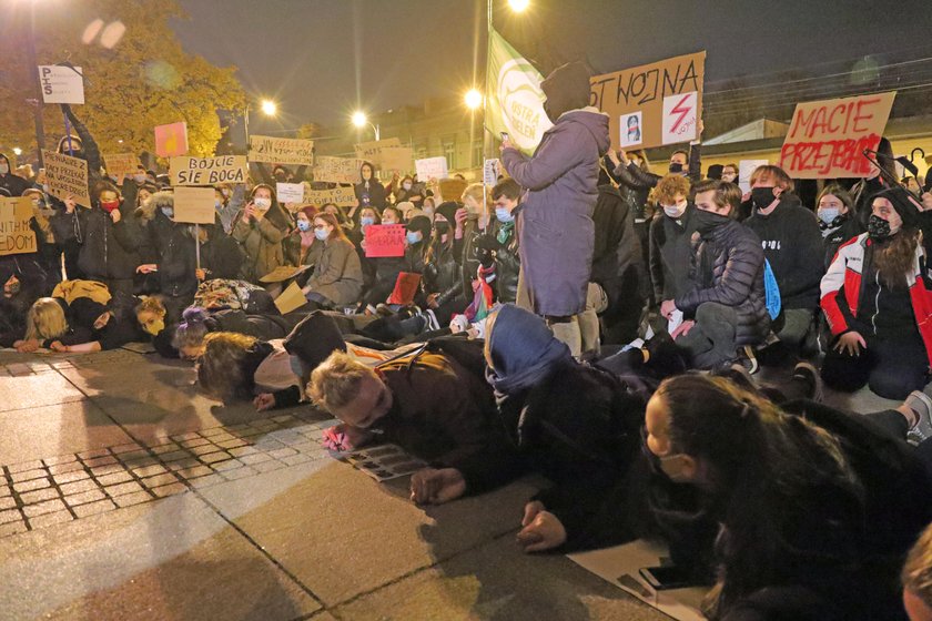 Strajk, Aborcja, protest, wyrok, Trybunał Konstytucyjny, wyrok