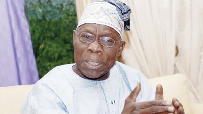 Nigeria's former president, Olusegun Obasanjo.