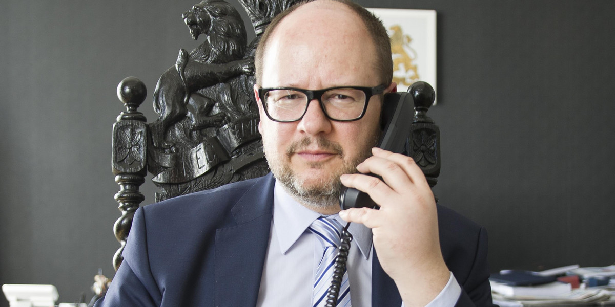 Prezydent Gdańska Paweł Adamowicz 