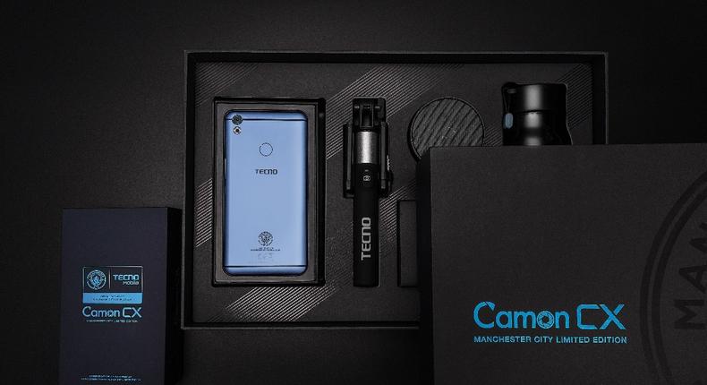 Is the Camon Manchester City CX Limited Edition, the new celebrity best friend?