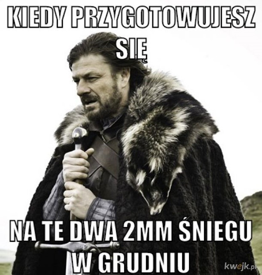 Najlepsze memy o pierwszym śniegu