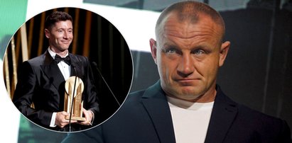 Mariusz Pudzianowski napisał do Roberta Lewandowskiego i rozbił internet. "To by nic nie dało"