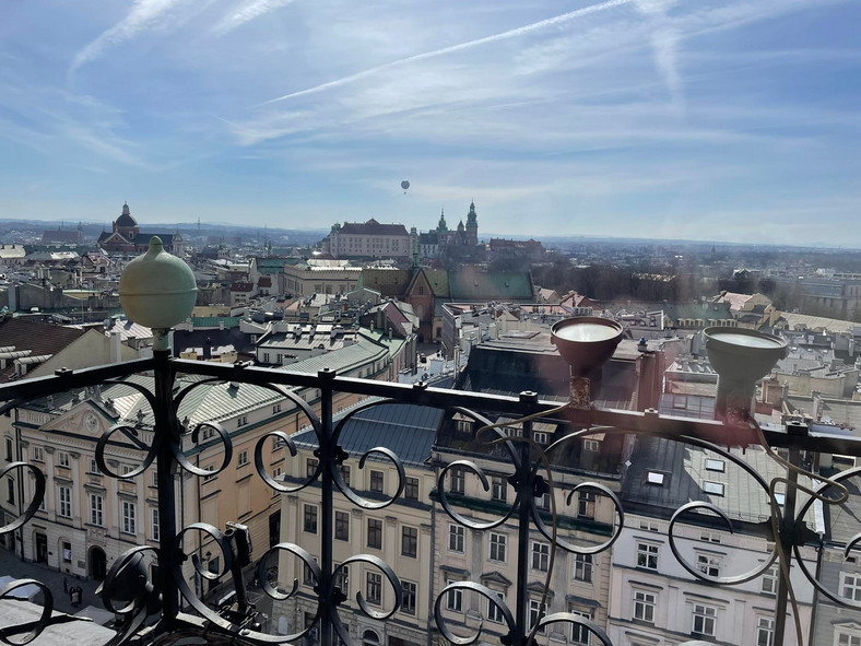 Panorama Krakowa z Wieży Ratuszowej