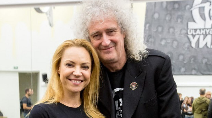 Brian May és Sári Évi / Fotó: We Will Rock You