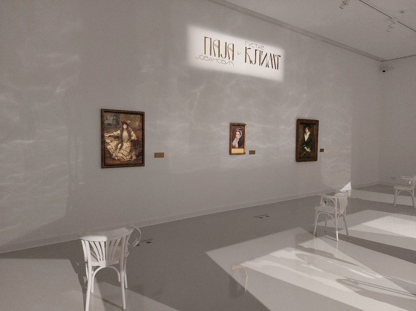 Izložba "Paja Jovanović i Gustav Klimt"