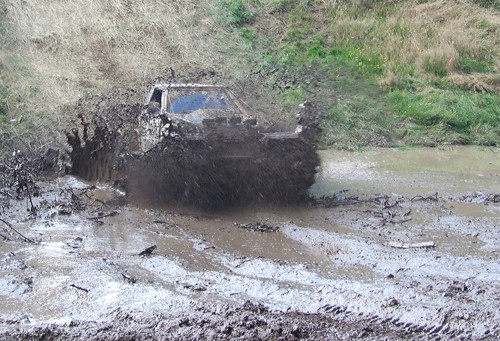 III runda H4x4 2008 w Olszynie - Smoczyca dała ognia