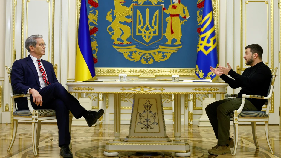 Na sastanku Skota Besenta i Vladimira Zelenskog u Kijevu razgovaralo se o mogućoj prodaji ukrajinskih mineralnih bogatstava Americi u zamenu za vojnu pomoć | Foto: Reuters