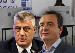 Aljbin Kurti, Hašim Tači 