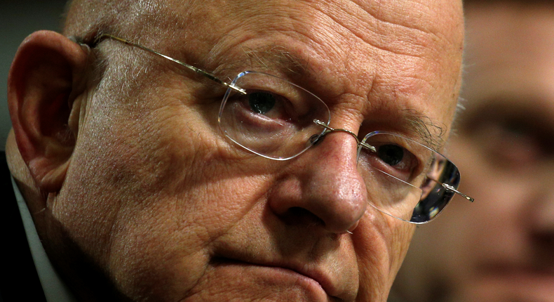 Director of National Intelligence James Clapper.