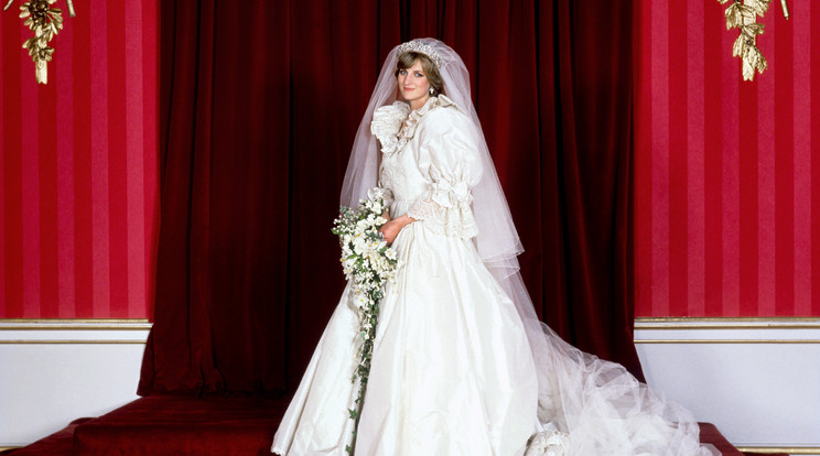 Diana elől eltitkoltá, hogy tartalék ruhát készítettek az esküvőre / Fotó: North Foto