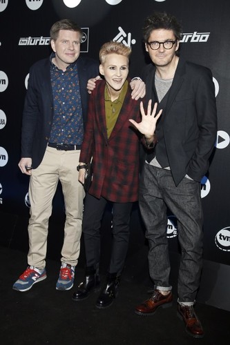 Filip Chajzer, Agnieszka Chylińska i Kuba Wojewódzki