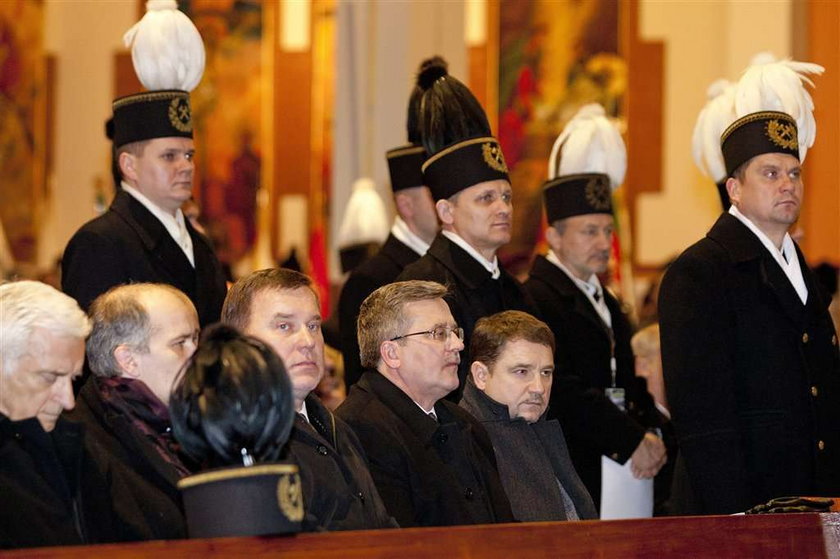 Gwizdy i krzyki, bo prezydent  oddawał hołd zabitym górnikom